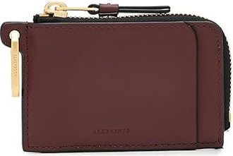 AllSaints Remy Wallet Wallet Womens Handbags Dark Red, Leather