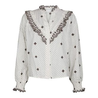 Neo Noir Blouses & Shirts - female - Neo Noir - Blouses - White - M - Blouses & Shirts