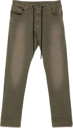 Diesel Slim-fit Jeans - Heren - Slim Fit Jeans - Groen - W28 - Jeans