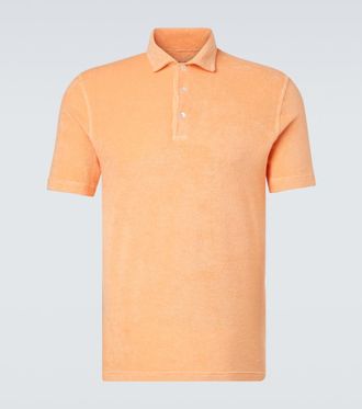 Fedeli Mondial cotton terry polo shirt