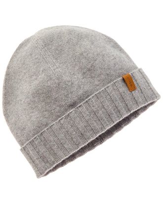 Vince Reverse Jersey Cuffed Boiled Cashmere Hat