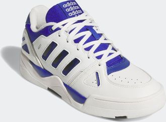 adidas Sneaker ADIDAS SPORTSWEAR MIDCITY LOW, Damen, Gr. 40, weiss (core wei&szlig;, semi lucid blau, core schwarz), Synthetik, Textil, Schuhe Sneaker