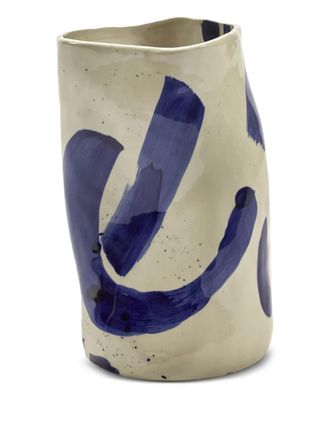 Serax medium Sophia painted vase - unisex - ceramic - One Size - Neutrals