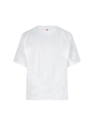 Victoria Beckham Womens T-Shirts And Polos White Cotton