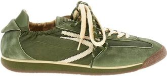 Puraai Panther Sneakers - Heren - Sneakers - Groen - 40 EU - Katoen - Schoenen