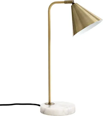 Kenay Home L&aacute;mpara de sobremesa dorado 13,5 x 44 cm