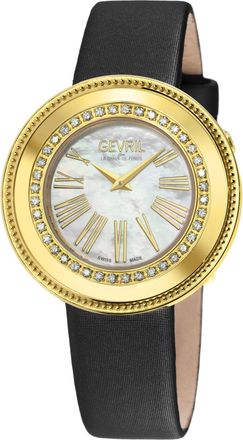 Gevril Group Gandria Swiss Diamond Italian 12121 Swiss Quartz Watch