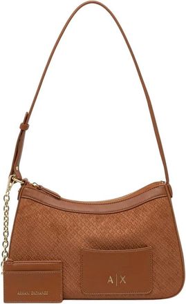 A|X Armani Exchange Dames, Tassen, Bruin, Maat: ONE Size Su&egrave;de