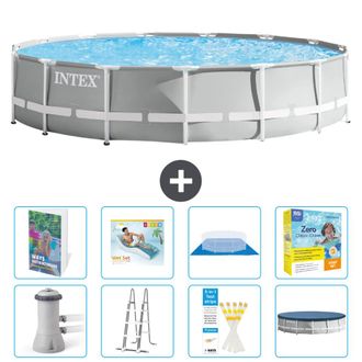 Intex Piscina Prism Frame Redonda - 457x107 Cm - 9-piezas S639
