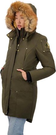 Moose Knuckles Womens Army Cotton Jacket Coat Clothing