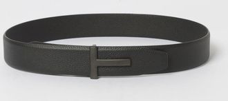 Tom Ford Cintura in pelle di vitello a grana T Tom Ford