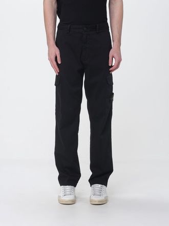 Stone Island Cotton Cargo Trousers