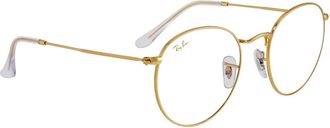 Ray-Ban Round Blue Light Clear Evolve Grey Photochromatic Unisex Sunglasses RB3447 9196BL 53