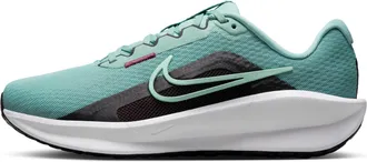 Nike Womens Downshifter 13 Road Running Shoes (Extra Wide) in Green | FZ3088-003