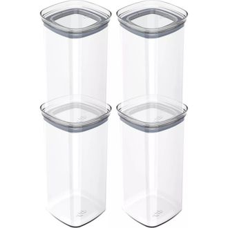 Ou Airtight Clear Stackable Food Storage Container Set with Leak Proof Lid at Nordstrom