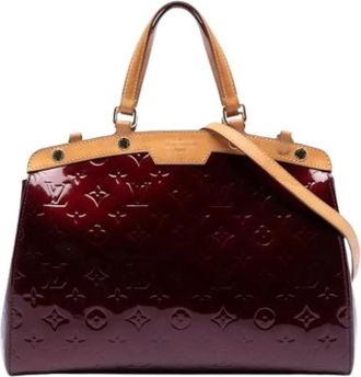 Louis Vuitton Pre-owned Handbags, female, Red, Size: ONE SIZE Pre-owned The Brea MM