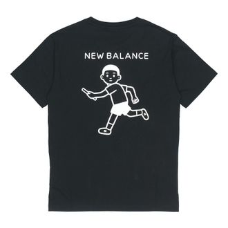 New Balance x Noritake NB T-Shirt Asia Sizing Black AMT02378-BK