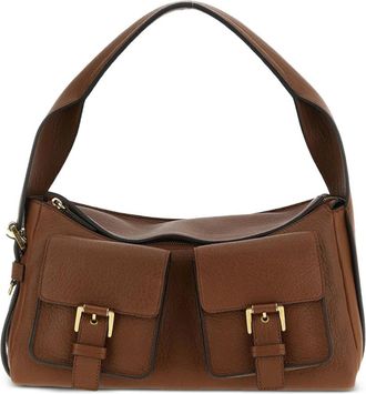 Mulberry Borsa a spalla Maggie - Marrone