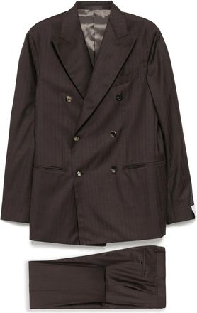 Caruso Completo doppiopetto - Marrone