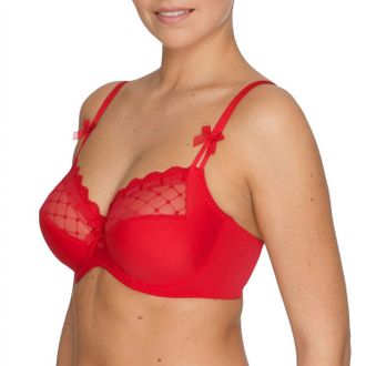 Prima Donna Twist A La Folie Underwire Bra In Scarlet