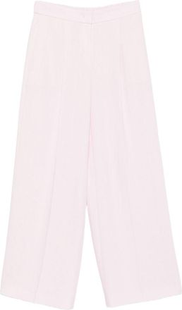 BOSS High-Waisted Cropped Palazzo Pants