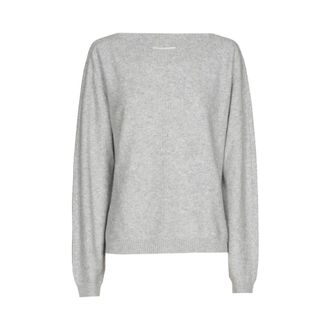 Marie Méro Dames, Truien, Grijs, Maat: S Wol