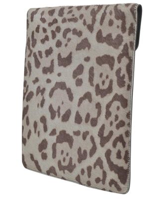 Alaia ALA&Iuml;A Leopard Print iPad Case (Authentic Pre-Loved)