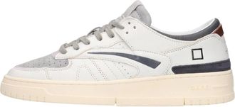 D.A.T.E. D.a.t.e., Heren, Schoenen, Wit, Maat: 44 EU Leer