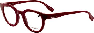 Karl Lagerfeld Unisex 47mm Burgundy Eyeglasses KL6177-601-47