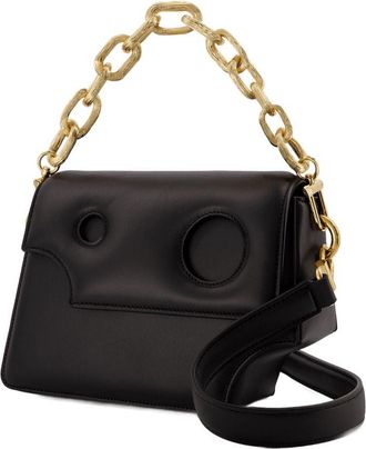 Off-white Womens Shoulder Bag Black Leather