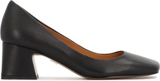 Kazar Vierkante pumps - Dames - Pumps - Zwart - 37 EU - Leer - Schoenen