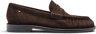 Tamaris Womens Brown Leather Loafer Casual Shoes - 24251-47