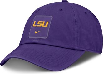 Nike LSU Sideline Gameday Club Nike Mens College Adjustable Hat in Purple | NC0151LLSN-9TV
