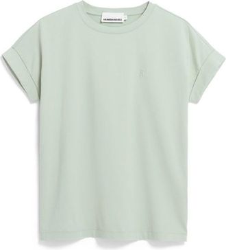 Armedangels Idaa Logo T-Shirt f&uuml;r Damen | grau