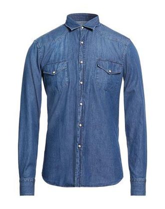 Grigio TOPWEAR - Denim shirts on YOOX.COM