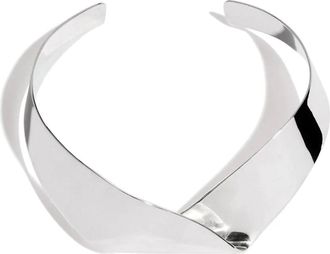 Rachel Gilbert Womens Tatum Collar Necklace In Silver