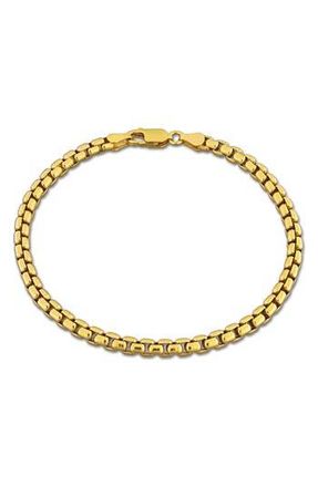 Delmar Box Link Chain Bracelet in Gold at Nordstrom Rack