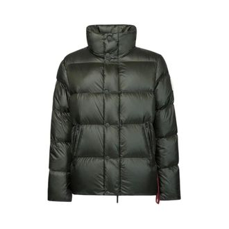 Afterlabel Chamonix Puffer Jacket - Heren - Jassen - Groen - Maat: XL Leer