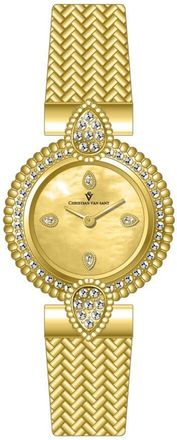 Christian Van Sant Valor Gold-tone Dial Ladies Watch CV1271