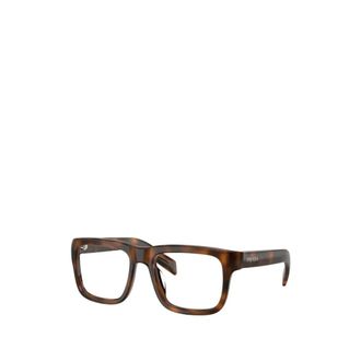 Prada D02V Eyeglasses - male - Prada - Glasses - Brown - 54 MM - Accessories