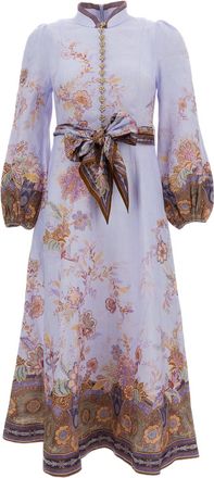 Zimmermann Luna Button Midi Dress