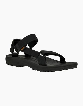 Teva Mens Teva Mens Winsted Adjustable Walking Sandals - Black - Size: 12