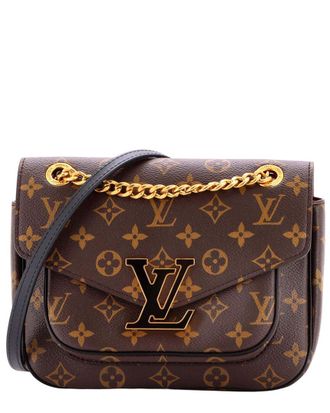 Louis Vuitton Brown Monogram Canvas Passy (Authentic Pre-Loved)