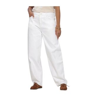 By-Bar Amsterdam Begum Wide Jeans - Dames - Jeans - Wit - Maat: M