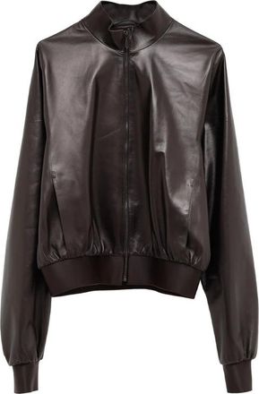 Gucci Nappa Leather Bomber Jacket
