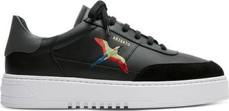 Axel Arigato Orbit B Bird Leather Sneaker - Mens in Black/white at Nordstrom, Size 10.5