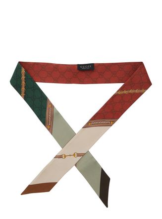 Gucci Silk Scarf - Green