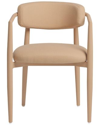 TOV Furniture Tov Furniture Annika Textured Performance Fabric Outdoor Dining Chair