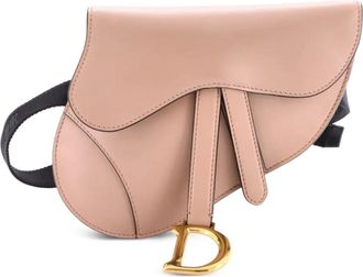 Dior Saddle Leather belt bag - Beige