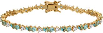 Native Gem Vienna Opal Tennis Bracelet in Turquoise at Nordstrom, Size 6.5